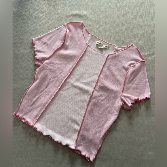 Aeropostale Short Sleeve & Shein Tank Cropped Tops - Picture 6 of 11